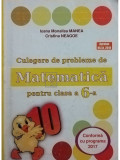 Ioana Monalisa Manea - Culegere de probleme de matematica pentru clasa a 6-a (editia 2017)