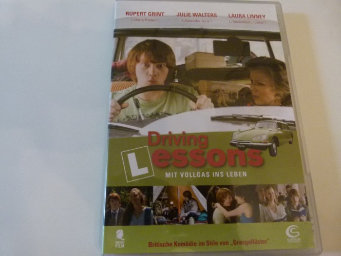Driving lessons, dvd