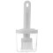 Pensulă de bucătărie cu recipient, pentru ulei, silicon/plastic, albă, 17x7.5 cm