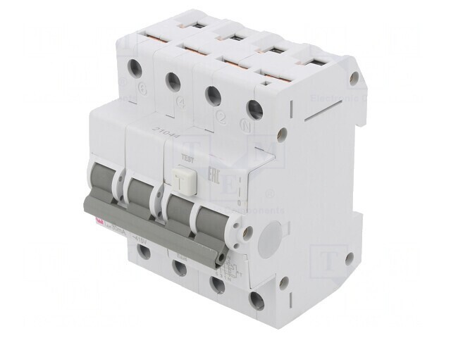 &Icirc;ntrerupător RCBO 16A 30mA 3 Poli 230/400V