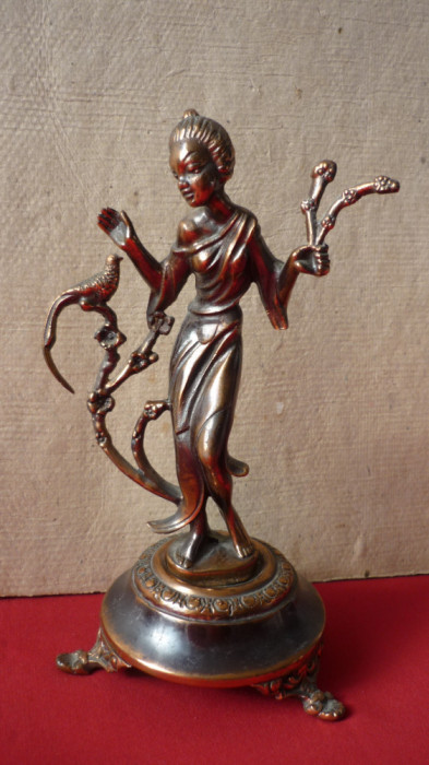 STATUETA DIN BRONZ