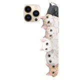 Husa compatibila cu Apple iPhone 11 model Just pet us, Silicon, TPU, Viceversa