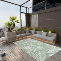 vidaXL Covor de exterior, ARAKIL verde, 160x230 cm, PP