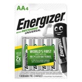 Energizer-Baterii Re&icirc;ncărcabile Universale HR6 Aa 1300mAh 4 Unit