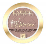 Pudra pentru contur, Eveline Cosmetics, Feel the Bronze, 01 Milky Way