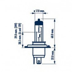 Bec Far H4 24V P43t 75/70W Narva 45110 48892