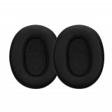 Set 2 Earpads kwmobile pentru Sony XB910N, Piele ecologica, Negru, 61065.01