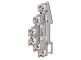 Conector Șine 0,14-1,5mm2 3 Piste 6 Borne Gri