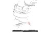 Spoiler bara fata OPEL INSIGNIA, 03.2017-06.20, partea stanga,