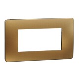 Rama Ornament 4M metal Schneider Unica Studio aramiu negru NU270458M