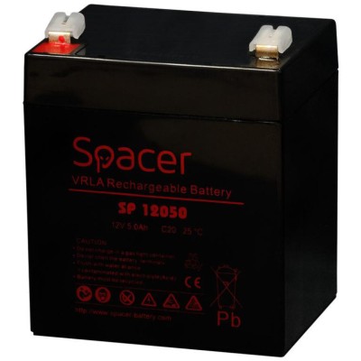 SPC ACUMULATOR UPS 12V/5Ah terminal F1 foto