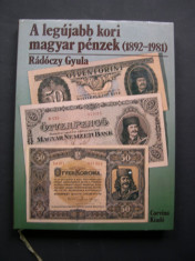 Catalog de monede si bancnote din Ungaria 1892 - 1981 foto
