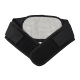 Centura spate lombara cu turmalina si magneti, marimea L (87-96cm), neagra, suport protectie talie