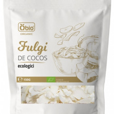 Fulgi de cocos raw bio 150g Obio