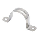 Cumpara ieftin Clema metalica dubla pentru prindere, 43 mm, 100 buc / set