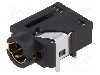 Conector jack, Jack 3,5mm, 4 contacte, mama, CLIFF - FC68129 foto