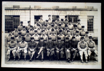 P.281 CP FOTOGRAFIE FRANTA MILITARI CADETI OFITERI MEDICINA foto