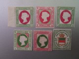 TIMBRE HELIGOLAND SERIE NESTAMPILATA CU URME DE SARNIER=210