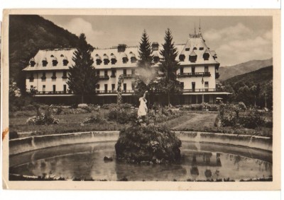 CPIB 22670 - CARTE POSTALA - CALIMANESTI. HOTELUL DE STAT, RPR, NECIRCULATA foto