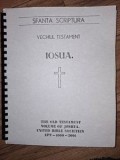 Sfanta scriptura Vechiul testament IOSUA Transcriere in Braille