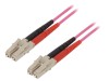 Cablu Patch Cord Fibra Optica LAPP OM4 LC/UPC Duplex 2m Violet LSZH