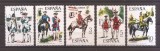 Spania 1975 - Uniforme militare, 2 serii, 4 poze, MNH