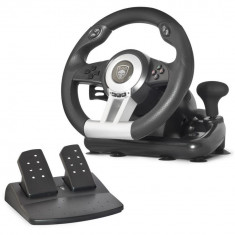 Volan Spirit of Gamer Race Wheel Pro + pedale, compatibil PC / PS2/3, Negru foto