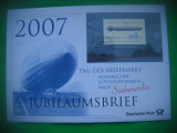 HOPCT PLIC FDC S 2002 ZIUA MARCII POSTALE DIRIJABIL-2007-JUBILAUMSBRIEF GERMANIA