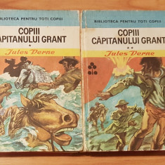 Copiii capitanului Grant de Jules Verne (2 vol.) Biblioteca pentru toti copiii