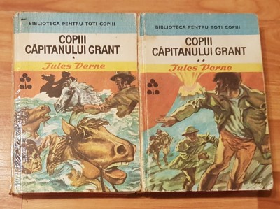 Copiii capitanului Grant de Jules Verne (2 vol.) Biblioteca pentru toti copiii foto