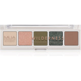 MUA Makeup Academy Professional 5 Shade Palette paletă cu farduri de ochi culoare Wilderness 3,8 g