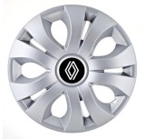 Cumpara ieftin Set 4 Capace Roti Autohelix MSA&reg; potrivite jantelor de 16 inch, Compatibil Cu Renault Nou, model Top Gray