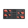 Set 4 Surubelnite Mecanice YATO YT-55469, Dreapta si Cruce, Otel, pentru Dulap Scule