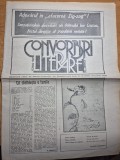 ziarul convorbiri literare octombrie 1990 - interviu ion cristoiu,octavian palar