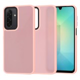 Husa pentru samsung galaxy a26 5g - halofrost - protectie la camere si finisaj mat - dreamy pink