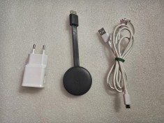 Chromecast Google 3rd Gen. Model NC2-6A5-1600 Portable Media Streamer