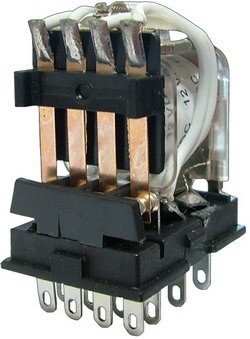 Releu 220V, 5A, 35x26x20 mm, 128493 foto