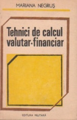 Tehnici de calcul valutar-financiar foto