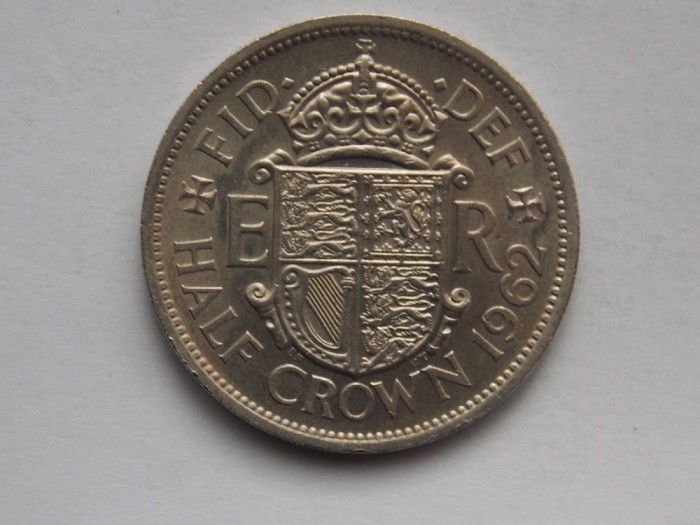 HALF CROWN 1962 GRB