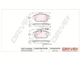Dr!ve+ DP1010.10.0659 set placute frana,frana disc