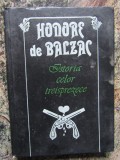 Honore de Balzac - Istoria celor treisprezece (1993, editie cartonata)