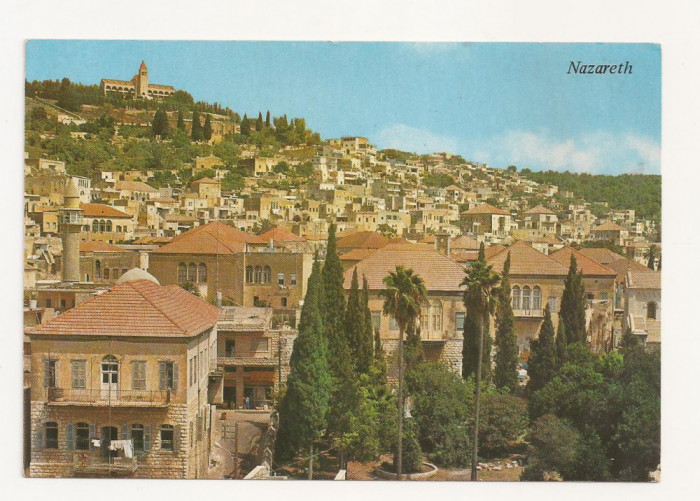 FS4 - Carte Postala - ISRAEL - Nazareth, circulata