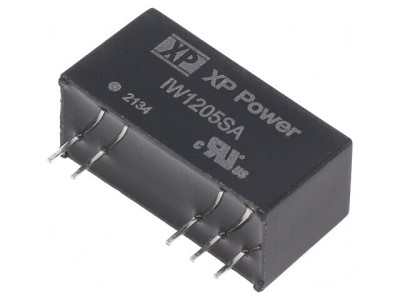 Convertor DC/DC 1W 9-18V la 5V 200mA SIP THT foto