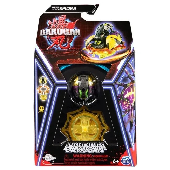 BAKUGAN SET SPECIAL ATTACK SPIDRA