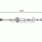 Conducta / cablu frana PEUGEOT BOXER platou / sasiu (2006 - 2016) BOSCH 1 987 481 482