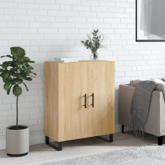 vidaXL Servantă, stejar sonoma, 69,5x34x90 cm, lemn compozit