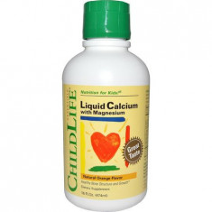 Sirop pentru Copii Calcium With Magnesium Childlife Essentials Secom 473ml