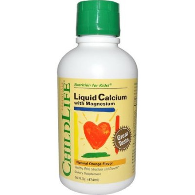 Sirop pentru Copii Calcium With Magnesium Childlife Essentials Secom 473ml foto