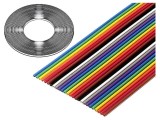 Cablu bandă 20x28AWG 1,27mm litat Cu neecranat PVC