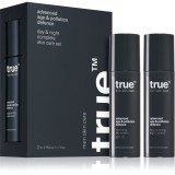true men skin care Day &amp; night complete skin care set set pentru &icirc;ngrijirea pielii ziua și noaptea pentru bărbați